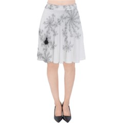 Almond Bread Apple Males Mathematics Velvet High Waist Skirt by Ravend