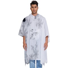 Almond Bread Apple Males Mathematics Men s Hooded Rain Ponchos