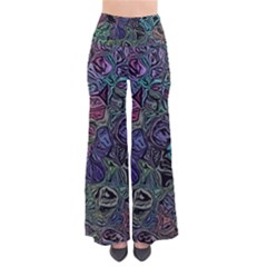 Background Pattern Texture Design So Vintage Palazzo Pants by Ravend