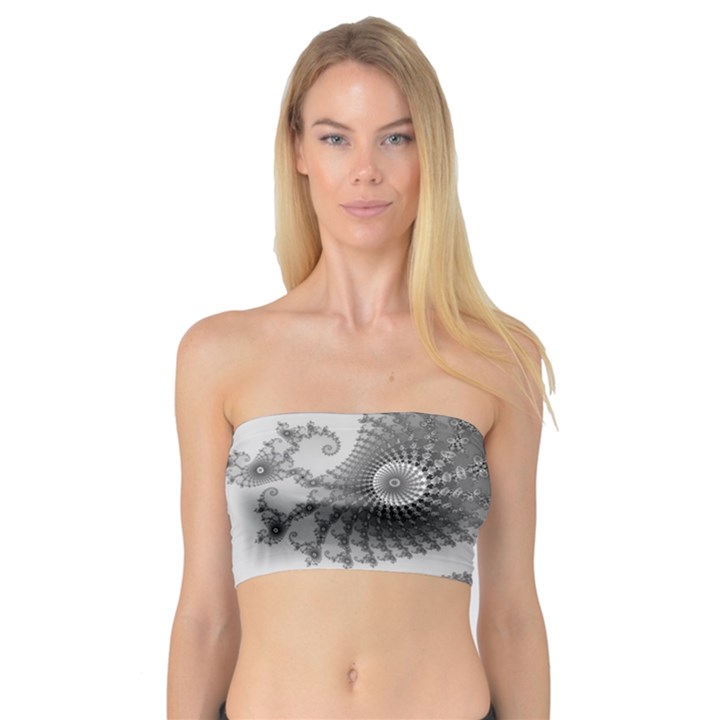 Apple Males Almond Bread Abstract Bandeau Top