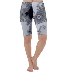 Apple Males Almond Bread Abstract Cropped Leggings  by Ravend