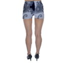 Apple Males Almond Bread Abstract Skinny Shorts View2