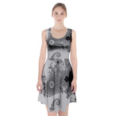 Apple Males Almond Bread Abstract Racerback Midi Dress by Ravend