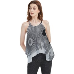 Apple Males Almond Bread Abstract Flowy Camisole Tank Top by Ravend