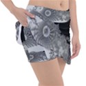 Apple Males Almond Bread Abstract Classic Tennis Skirt View3