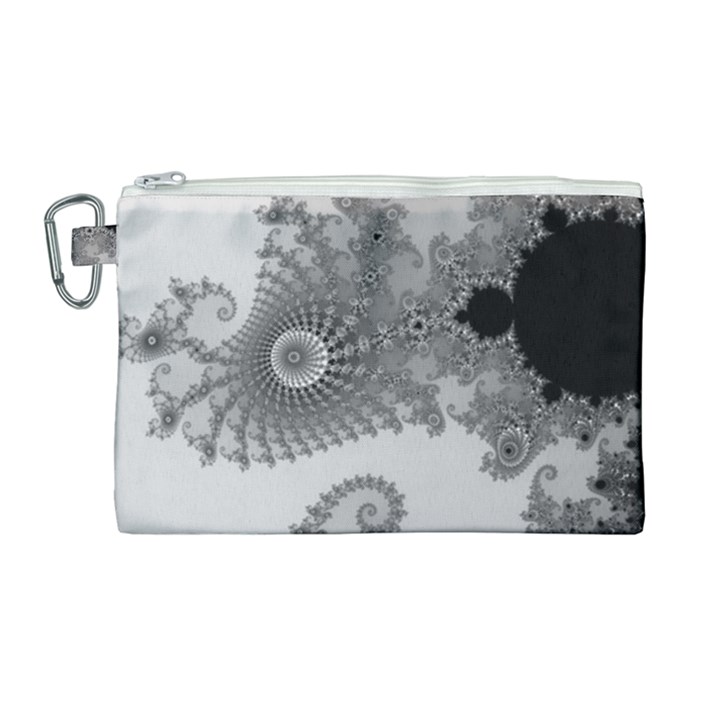 Apple Males Almond Bread Abstract Canvas Cosmetic Bag (Large)