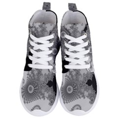 Apple Males Almond Bread Abstract Women s Lightweight High Top Sneakers by Ravend