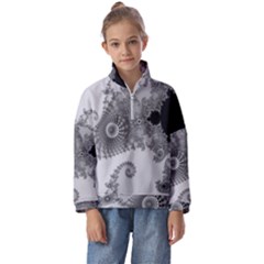 Apple Males Almond Bread Abstract Kids  Half Zip Hoodie by Ravend