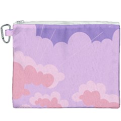 Sky Nature Sunset Clouds Space Fantasy Sunrise Canvas Cosmetic Bag (xxxl)