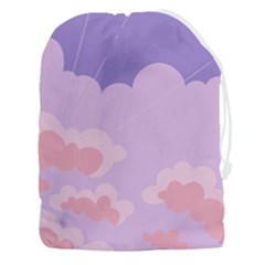 Sky Nature Sunset Clouds Space Fantasy Sunrise Drawstring Pouch (3xl) by Ravend