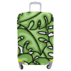 Leaves Nature Monstera Seamless Pattern Repeating Luggage Cover (medium) by Ravend