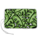 Leaves Nature Monstera Seamless Pattern Repeating Pen Storage Case (L) View1