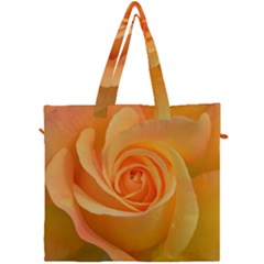 Flower Plant Rose Nature Garden Orange Macro Canvas Travel Bag by Ravend