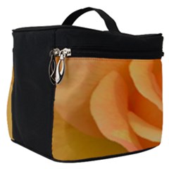 Flower Plant Rose Nature Garden Orange Macro Make Up Travel Bag (small) by Ravend