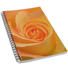 Flower Plant Rose Nature Garden Orange Macro 5 5  X 8 5  Notebook by Ravend