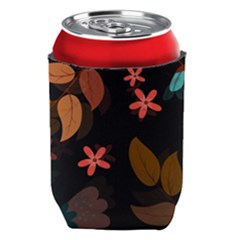 Flowers Leaves Background Floral Plants Foliage Can Holder by Ravend