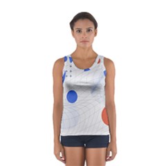 Computer Network Technology Digital Science Fiction Sport Tank Top  by Ravend