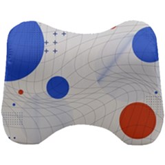 Computer Network Technology Digital Science Fiction Head Support Cushion by Ravend