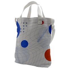 Computer Network Technology Digital Science Fiction Canvas Messenger Bag by Ravend