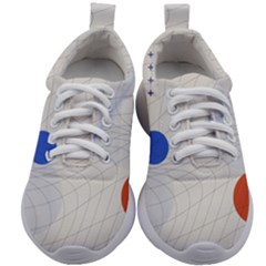 Computer Network Technology Digital Science Fiction Kids Athletic Shoes by Ravend