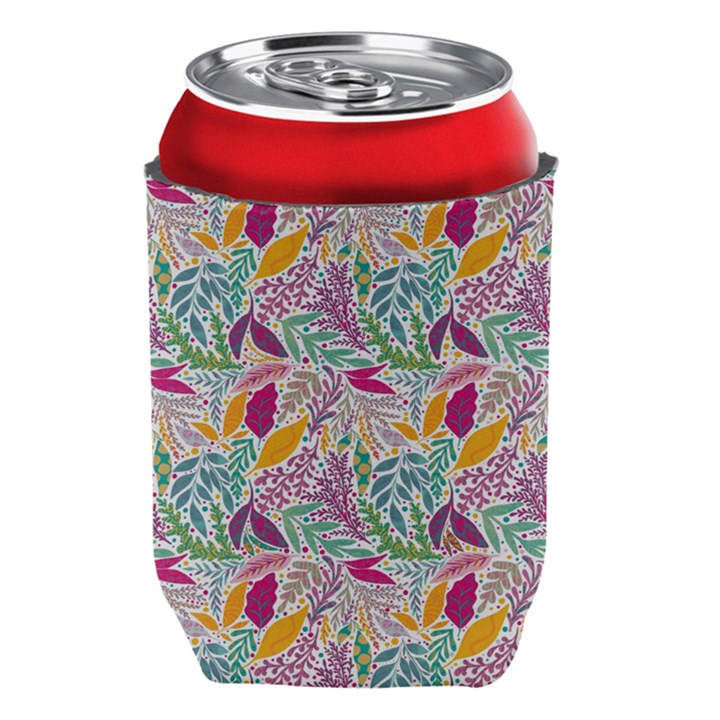 Leaves Colorful Leaves Seamless Design Leaf Can Holder