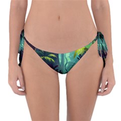 Rainforest Jungle Cartoon Animation Background Reversible Bikini Bottoms by Ravend