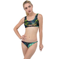 Rainforest Jungle Cartoon Animation Background The Little Details Bikini Set by Ravend