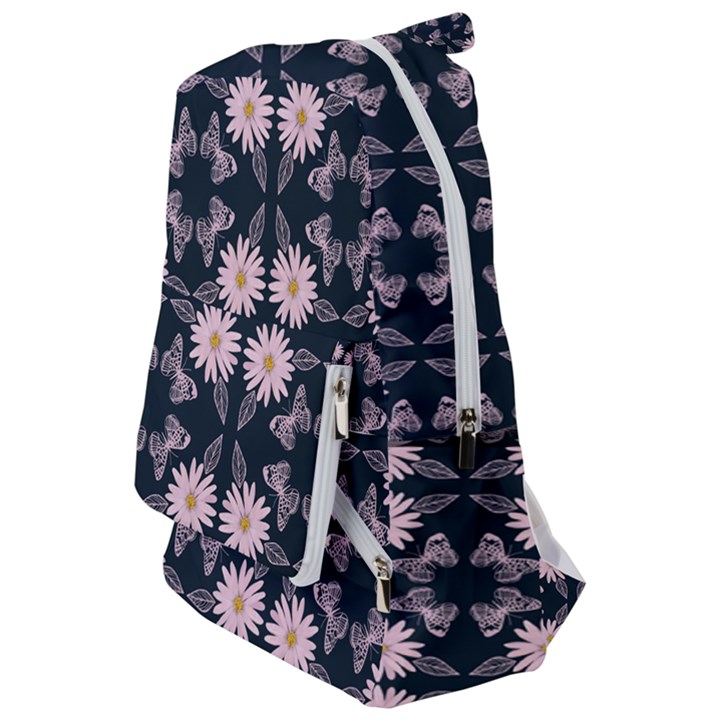 Flowers Daisies Spring Summer Bloom Botanical Travelers  Backpack