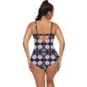 Flowers Daisies Spring Summer Bloom Botanical Retro Full Coverage Swimsuit View4