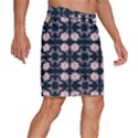 Flowers Daisies Spring Summer Bloom Botanical Men s Beach Shorts View3