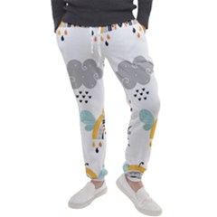 Art Pattern Design Wallpaper Background Print Men s Jogger Sweatpants by Ravend