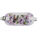 Hummingbird in floral heart Rounded Waist Pouch View1