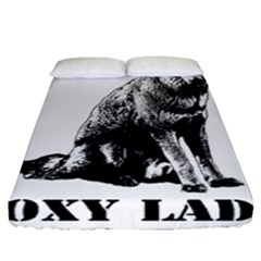 Foxy Lady Concept Illustration Fitted Sheet (queen Size) by dflcprintsclothing