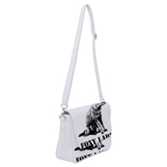 Foxy Lady Concept Illustration Shoulder Bag With Back Zipper by dflcprintsclothing