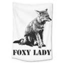 Foxy Lady Concept Illustration Large Tapestry View1