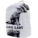 Foxy Lady Concept Illustration Zip Bottom Backpack View1