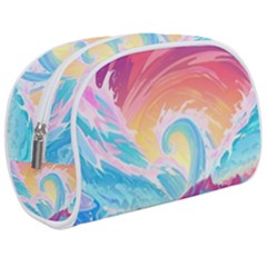 Ai Generated Waves Ocean Sea Tsunami Nautical Make Up Case (medium) by Ravend