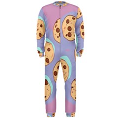 Cookies Chocolate Chips Chocolate Cookies Sweets Onepiece Jumpsuit (men) by Ravend