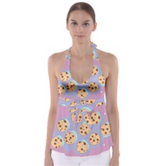 Cookies Chocolate Chips Chocolate Cookies Sweets Babydoll Tankini Top by Ravend