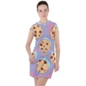 Cookies Chocolate Chips Chocolate Cookies Sweets Drawstring Hooded Dress View1