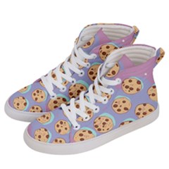 Cookies Chocolate Chips Chocolate Cookies Sweets Men s Hi-top Skate Sneakers by Ravend