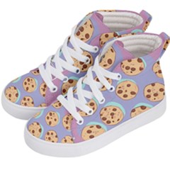 Cookies Chocolate Chips Chocolate Cookies Sweets Kids  Hi-top Skate Sneakers by Ravend