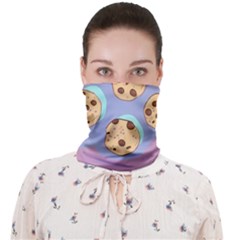 Cookies Chocolate Chips Chocolate Cookies Sweets Face Covering Bandana (adult) by Ravend