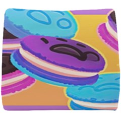 Cookies Chocolate Cookies Sweets Snacks Baked Goods Food Seat Cushion by Ravend