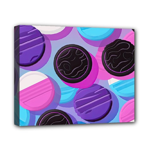 Cookies Chocolate Cookies Sweets Snacks Baked Goods Canvas 10  X 8  (stretched)