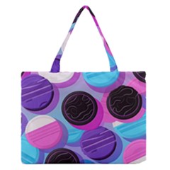 Cookies Chocolate Cookies Sweets Snacks Baked Goods Zipper Medium Tote Bag by Ravend