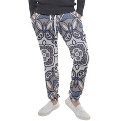 Flower Art Decorative Mandala Pattern Ornamental Men s Jogger Sweatpants by Ravend