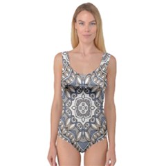 Flower Art Decorative Mandala Pattern Ornamental Princess Tank Leotard  by Ravend