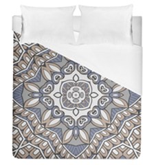 Flower Art Decorative Mandala Pattern Ornamental Duvet Cover (queen Size)