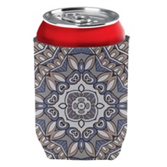 Flower Art Decorative Mandala Pattern Ornamental Can Holder by Ravend